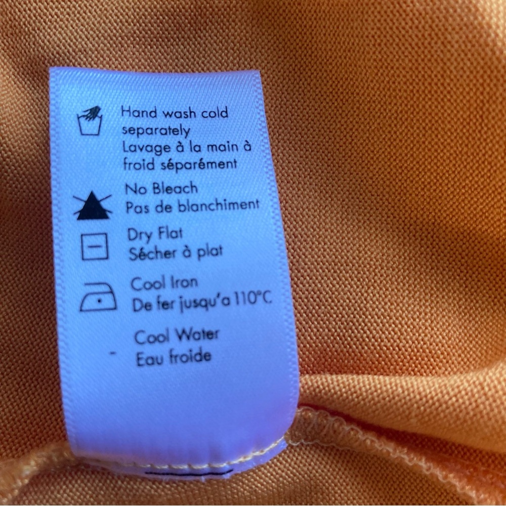 L*SPACE Aya Maxi Dress Orange Mango Size S NWOT - Picture 7 of 9